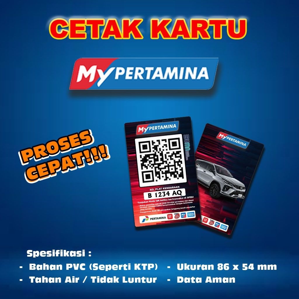 

Kartu QR MyPertamina