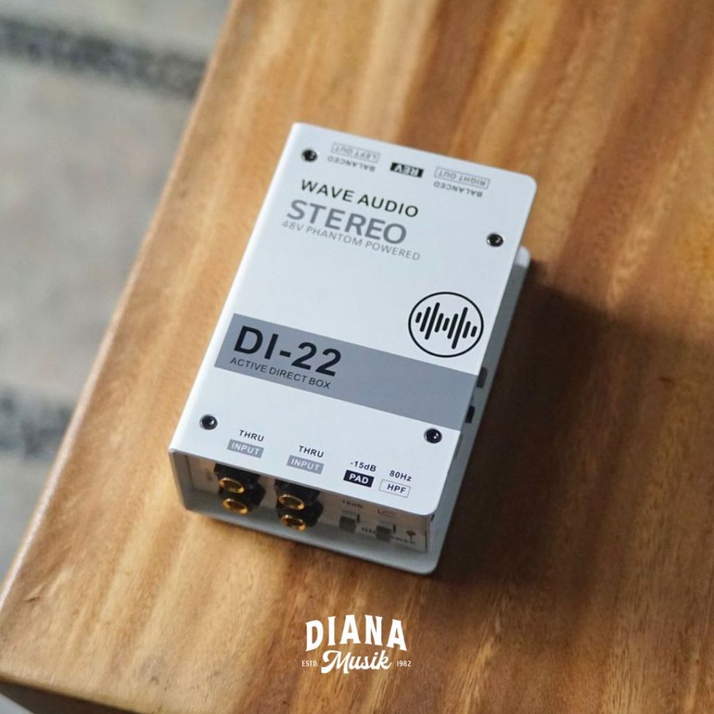 Wave Audio DI22 / DI-22 / DI 22 Direct Box