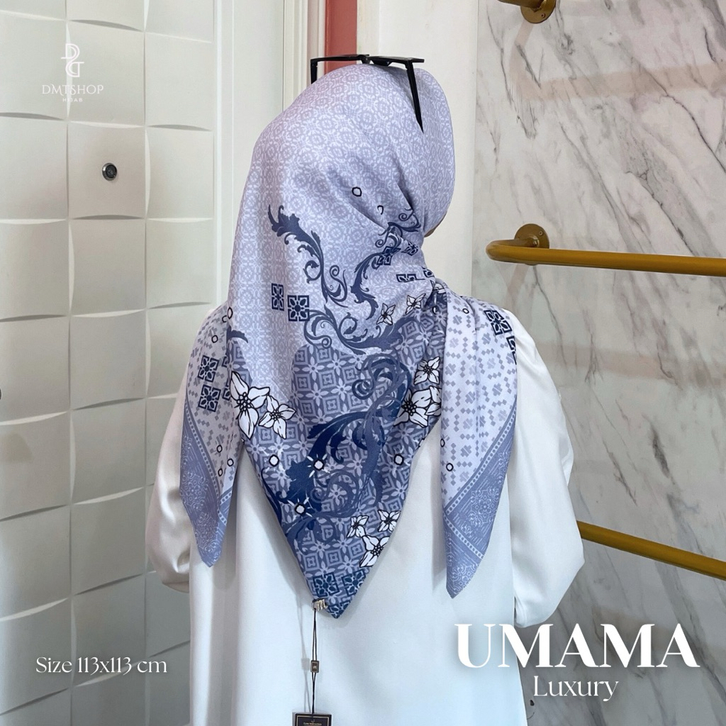 Segiempat umama scarf motif, Segiempat motif umama luxury free pouch