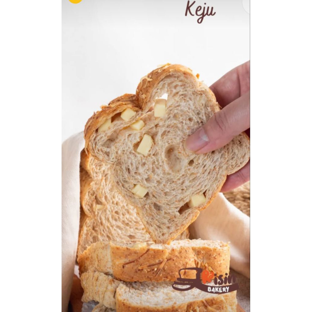 

Roti Gandum Keju / 10 Slices