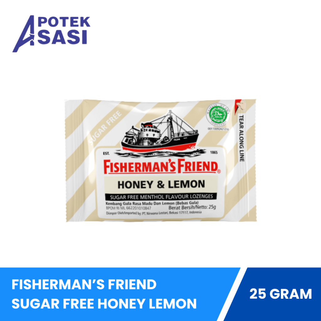 

Fisherman's Friend Sugar Free Honey & Lemon