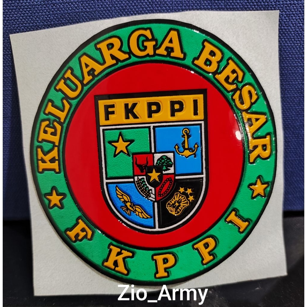 

Stiker Embos Keluarga Besar FKPPI Bulat