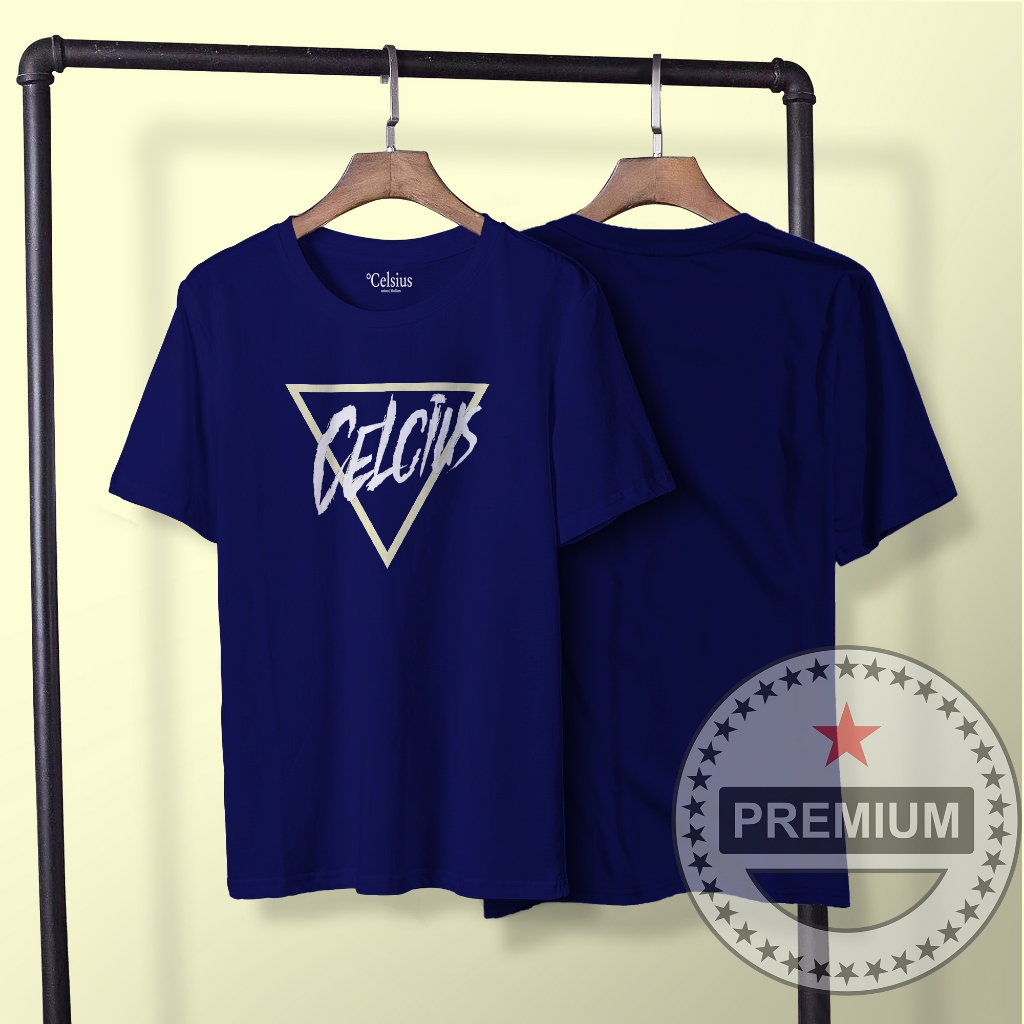 Kaos Distro Dewasa CELCIUS Kaos Putih || Kaos Dewasa unisex