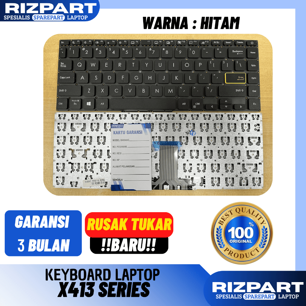 ORI KEYBOARD LAPTOP Asus Vivobook 14 A413 X413 E410 K413EQ K413F K413FA K413FQ M413 S413 S433 K413