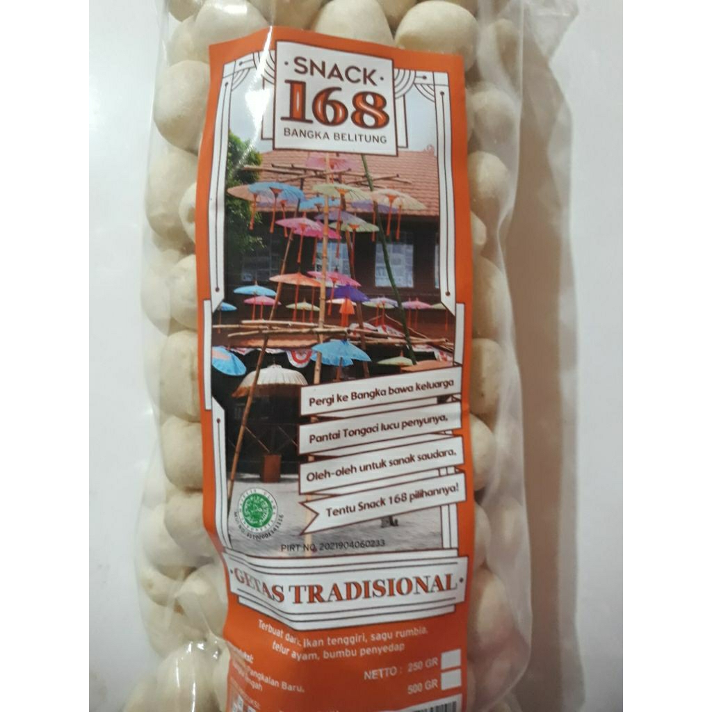 

KERUPUK GETAS IKAN TENGGIRI 168 250 GRAM