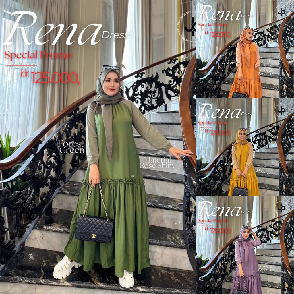 RENA DRESS JOURNEY ORI 100%