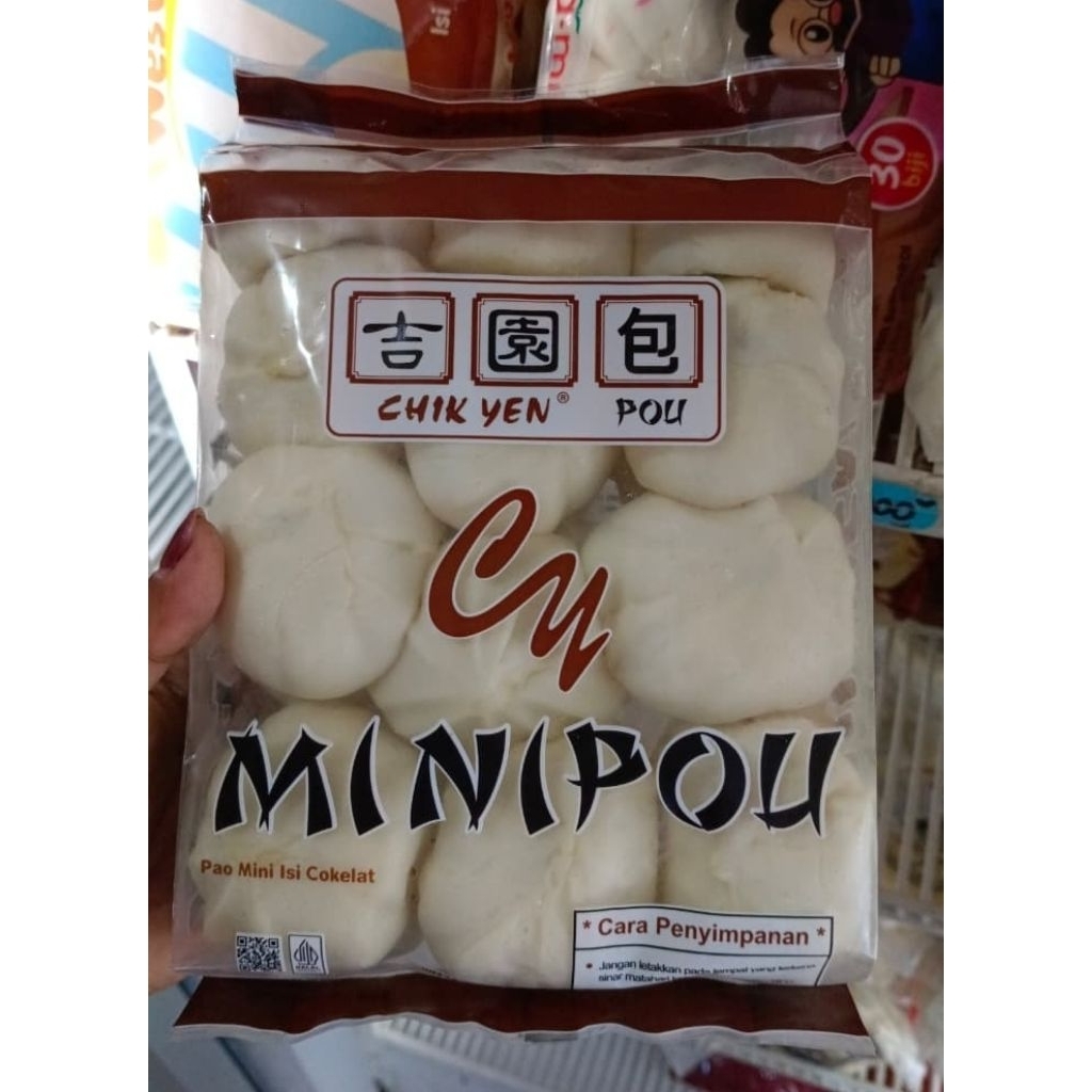 

minipou cikyen isi coklat