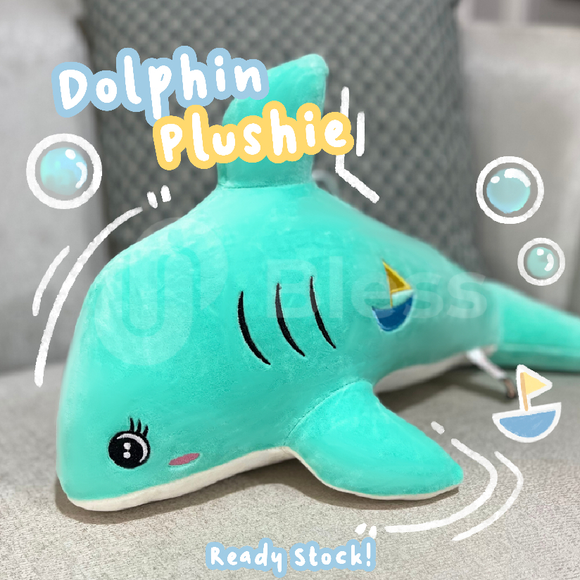 Boneka Dolphin Bless toys boneka lucu boneka karakter boneka aestetic boneka hewan