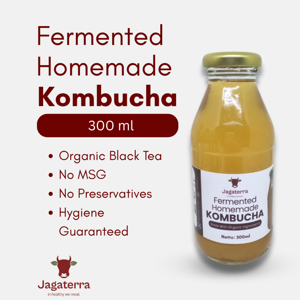 

Fermented Homemade Kombucha - 300ml
