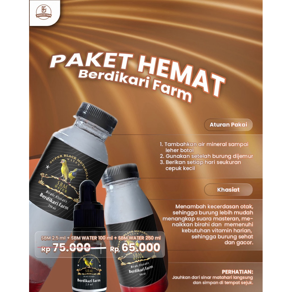 

Paket Hemat SBM & SBM Water