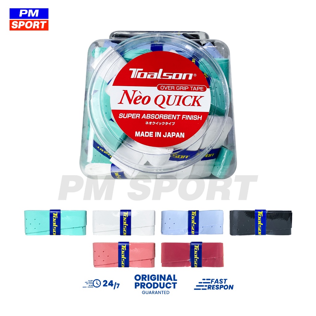 GRIP KARET RAKET BADMINTON / TENIS TOALSON NEO QUICK HAND GRIP ORIGINAL