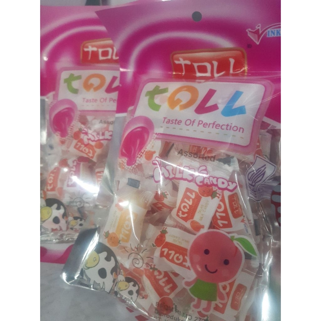 

permen toll ( permen susu viral )