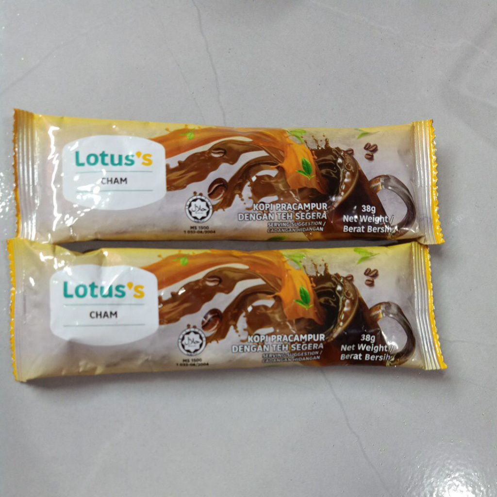 

ECER KOPI TARIK CHAM LOTUS