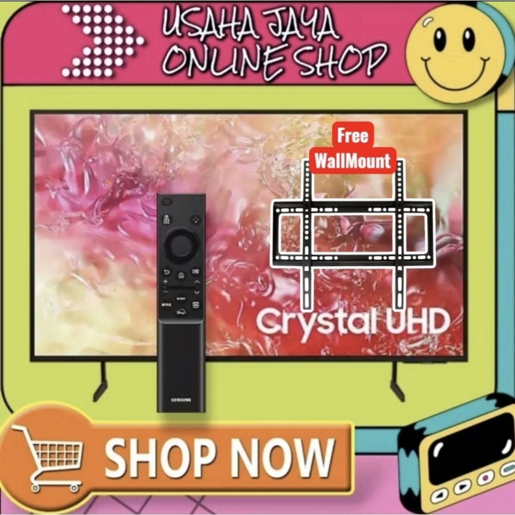 Samsung 50DU7000 Crystal UHD TV 50 inch SMART TV | SAMSUNG UA50DU7000 PUR COLOR