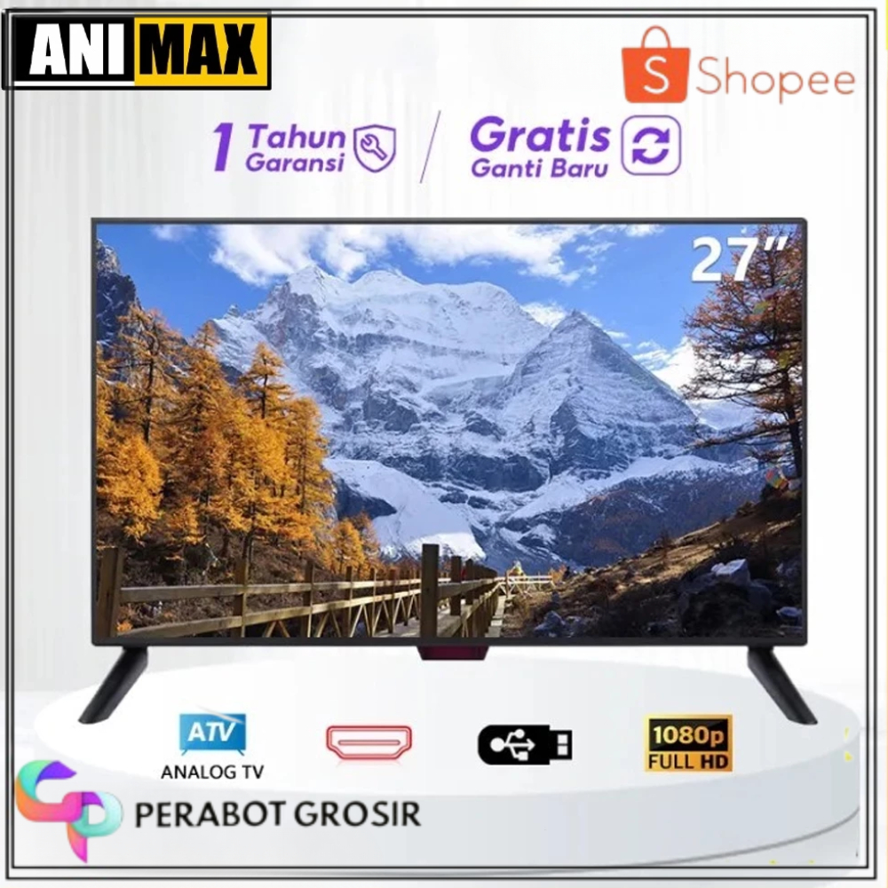 Animex Tv Digital Animex Tv Led 21/24/27 Inch Hd Digital Tv Televisi Murah