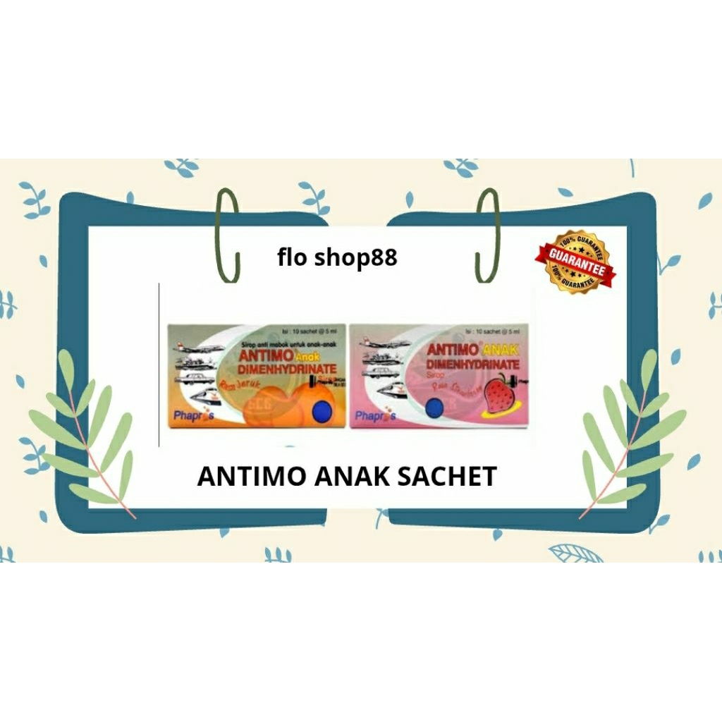 ANTIMO ANAK SACHET / ANTIMO ANAK CAIR / ANTIMO ANAK RASA JERUK / ANTIMO ANAK JERUK / ANTIMO ANAK