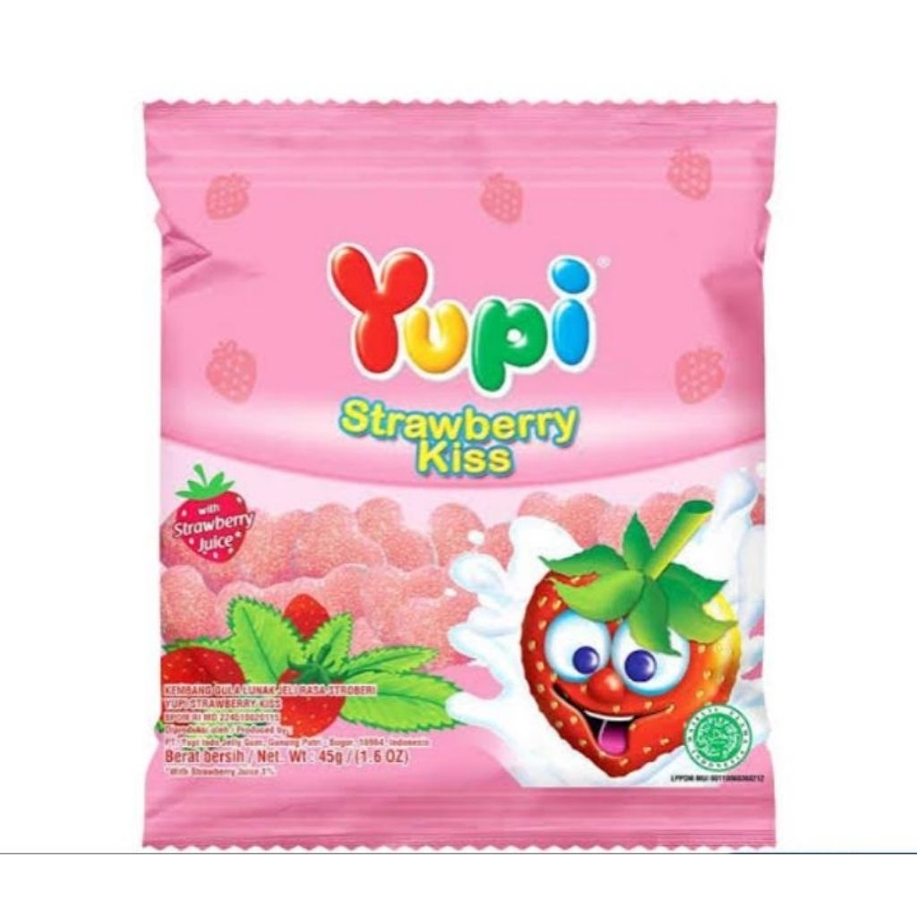 

Yupi strawberry kiss