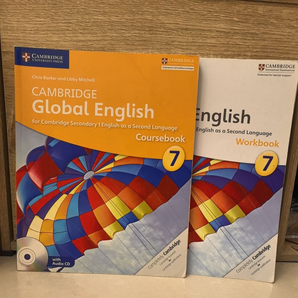 CAMBRIDGE Global English 7 Workbook & Coursebook
