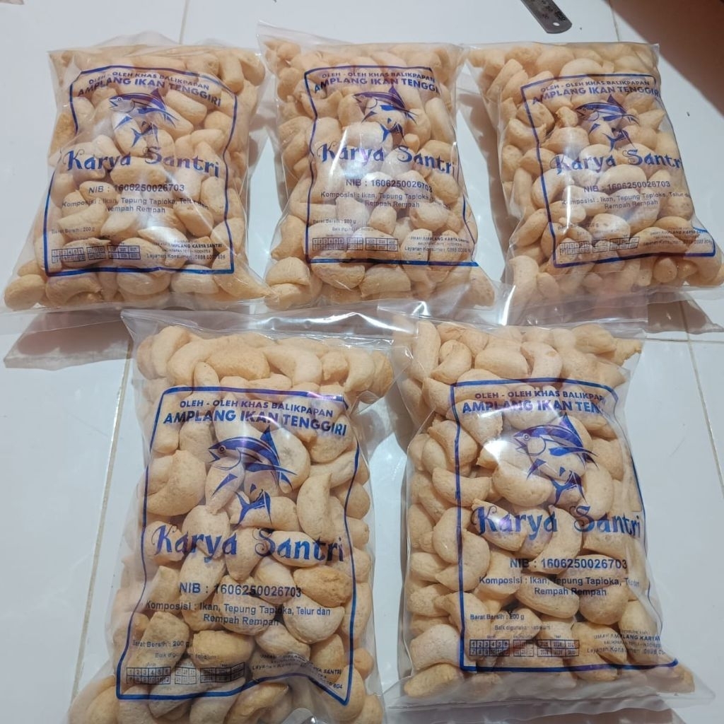 

Amplang Bungkus Besar Karya Santri