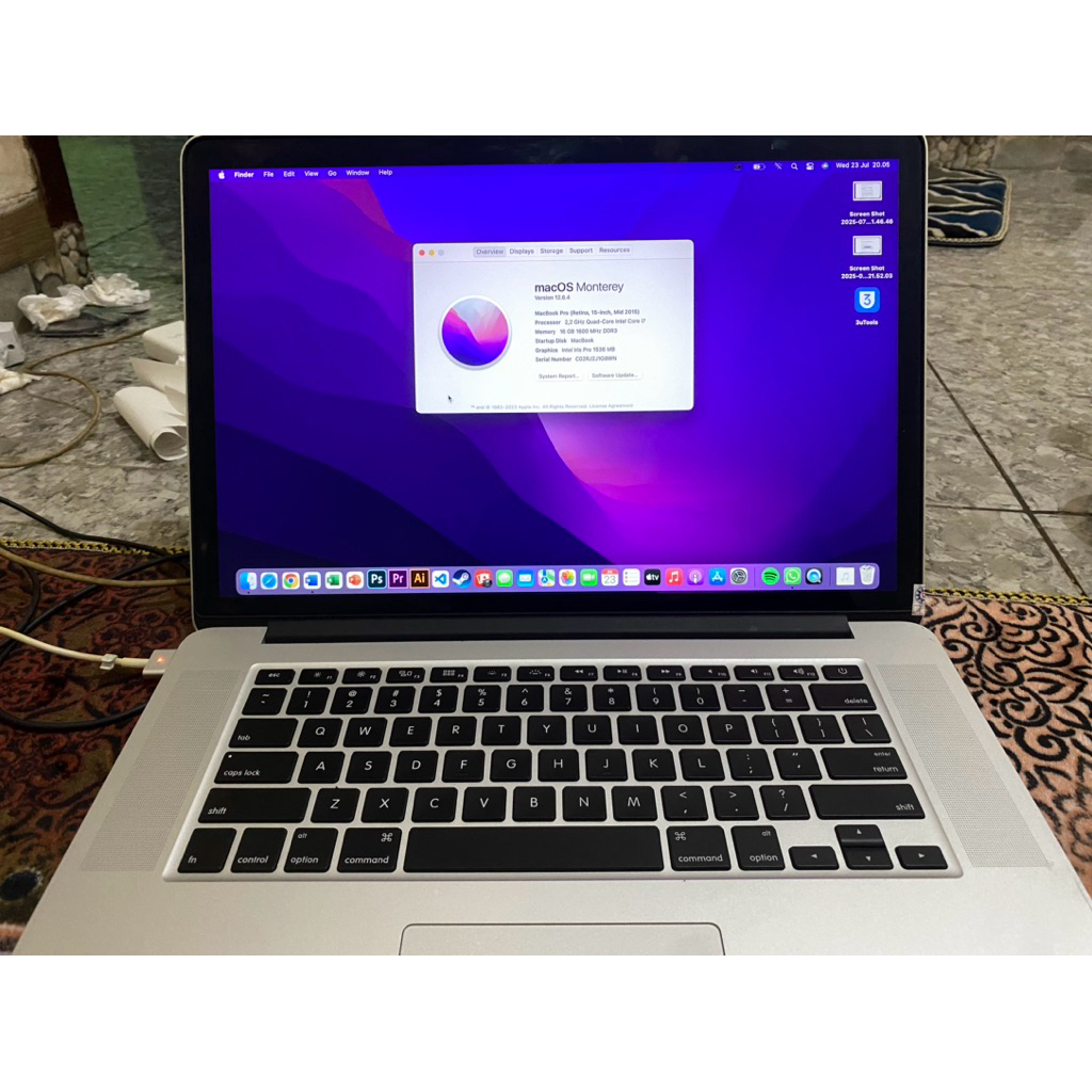 Macbook Pro 15inc 2015 (16/512) second