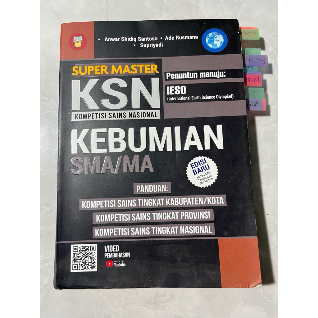 Preloved Buku KSN Kebumian