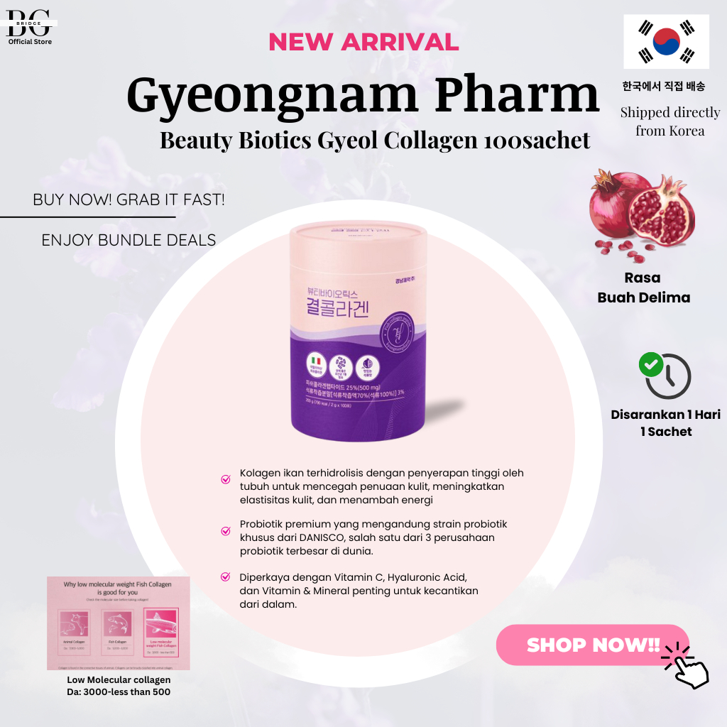 Gyeongnam Pharm Beauty Biotics Gyeol Collagen 100sachet