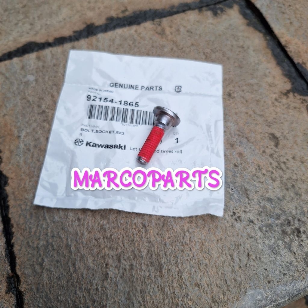 baut baud piringan cakram disc pad kawasaki er6 er 6n er6f ninja 650 original