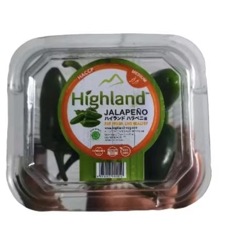

Highland jalapeno fresh medium pack -+150 gram