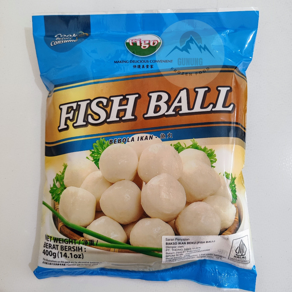 

Figo Bakso Ikan Malaysia 400gr