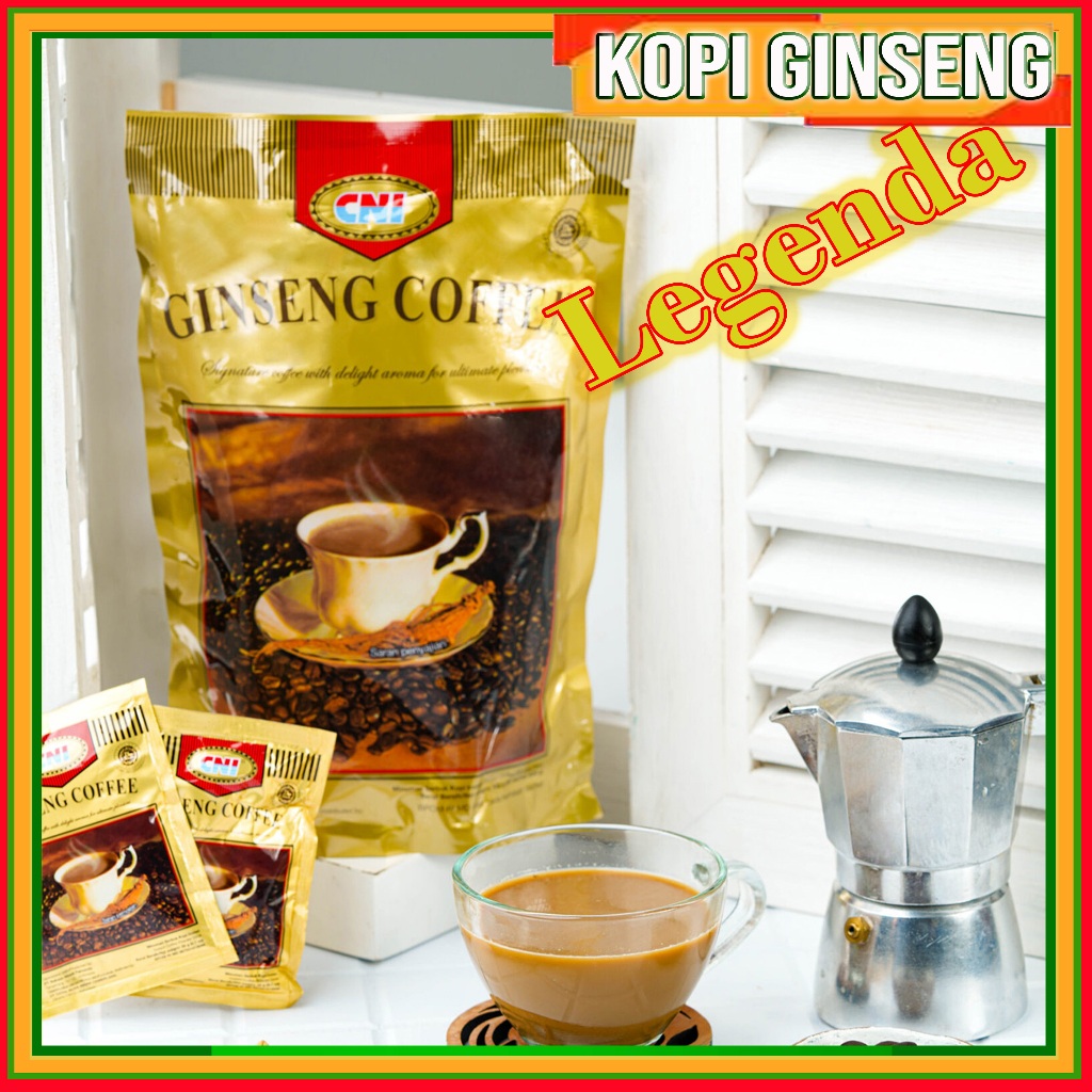 

Gingseng Coffee Legendaris , pelopor Ginseng Kopi di Indonesia