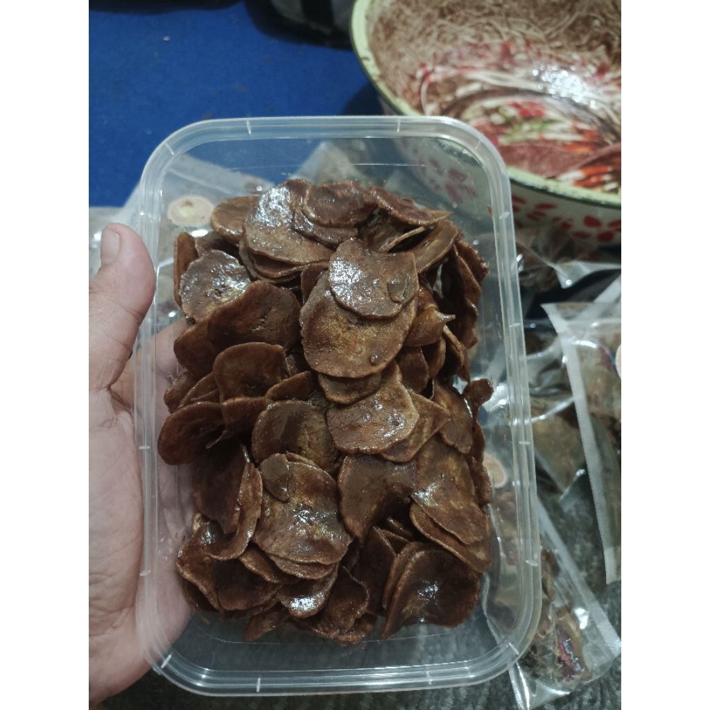 

kripik pisang coklat lumerrrr... 500ml