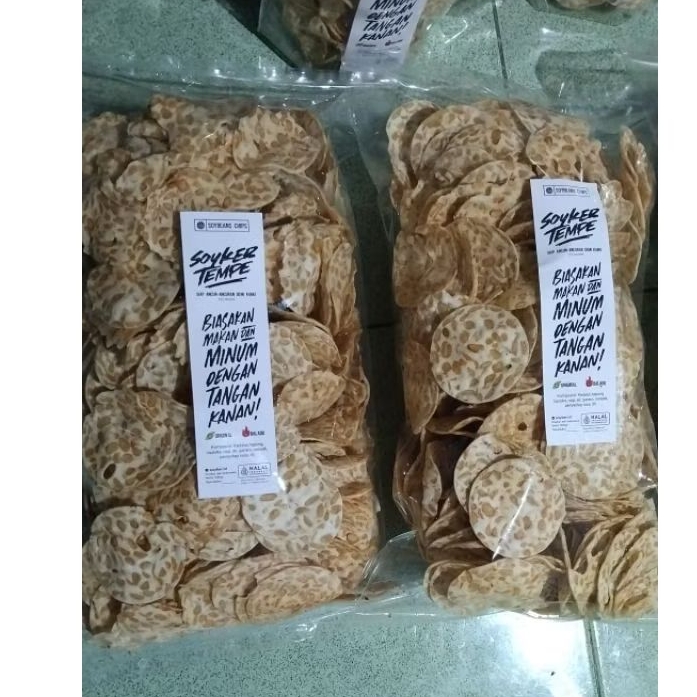 

Soyker keripik Tempe Enak dan Murah ½Kg Original