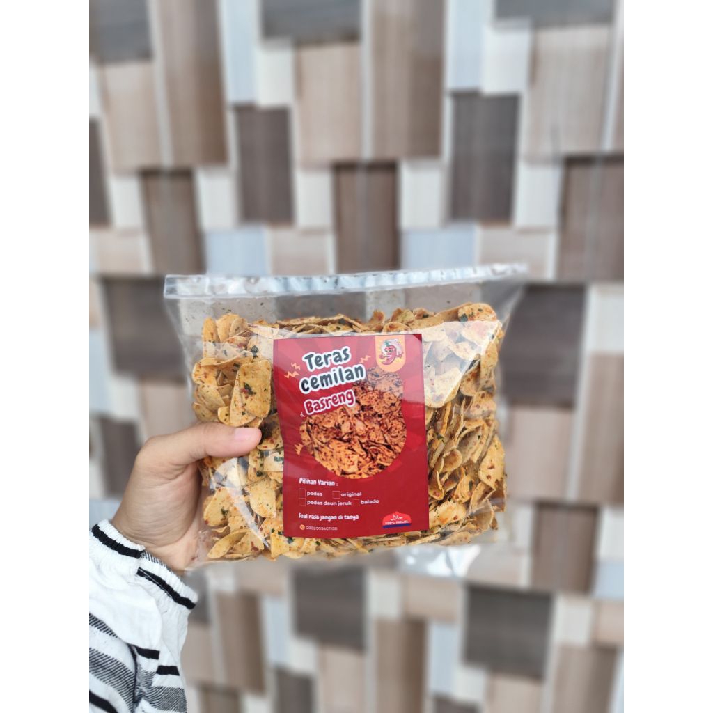 

basreng koin pedas daun jeruk 250gram