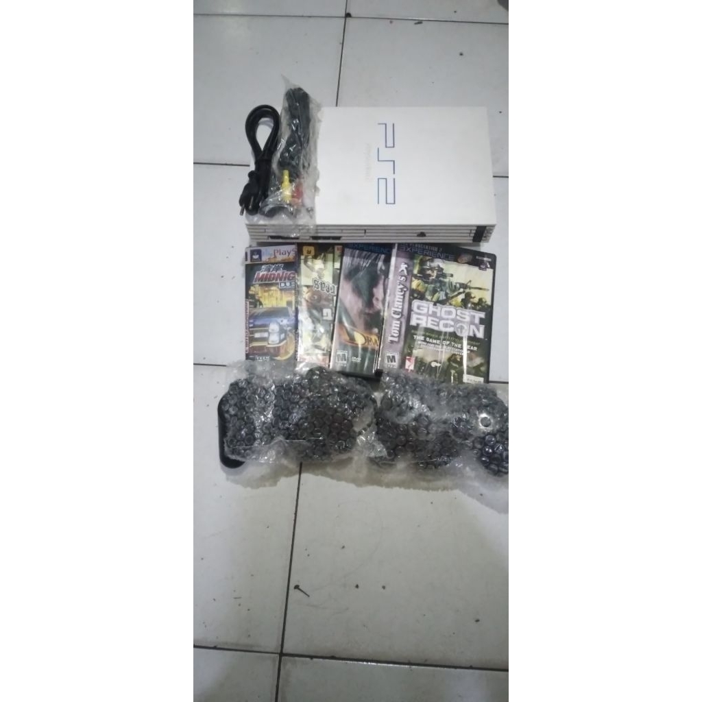ps2 fat kaset putih edition seri 50xxx