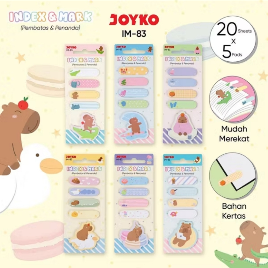 

Joyko Index Mark 20 Lembar Penanda Pembatas IM-83 Kertas