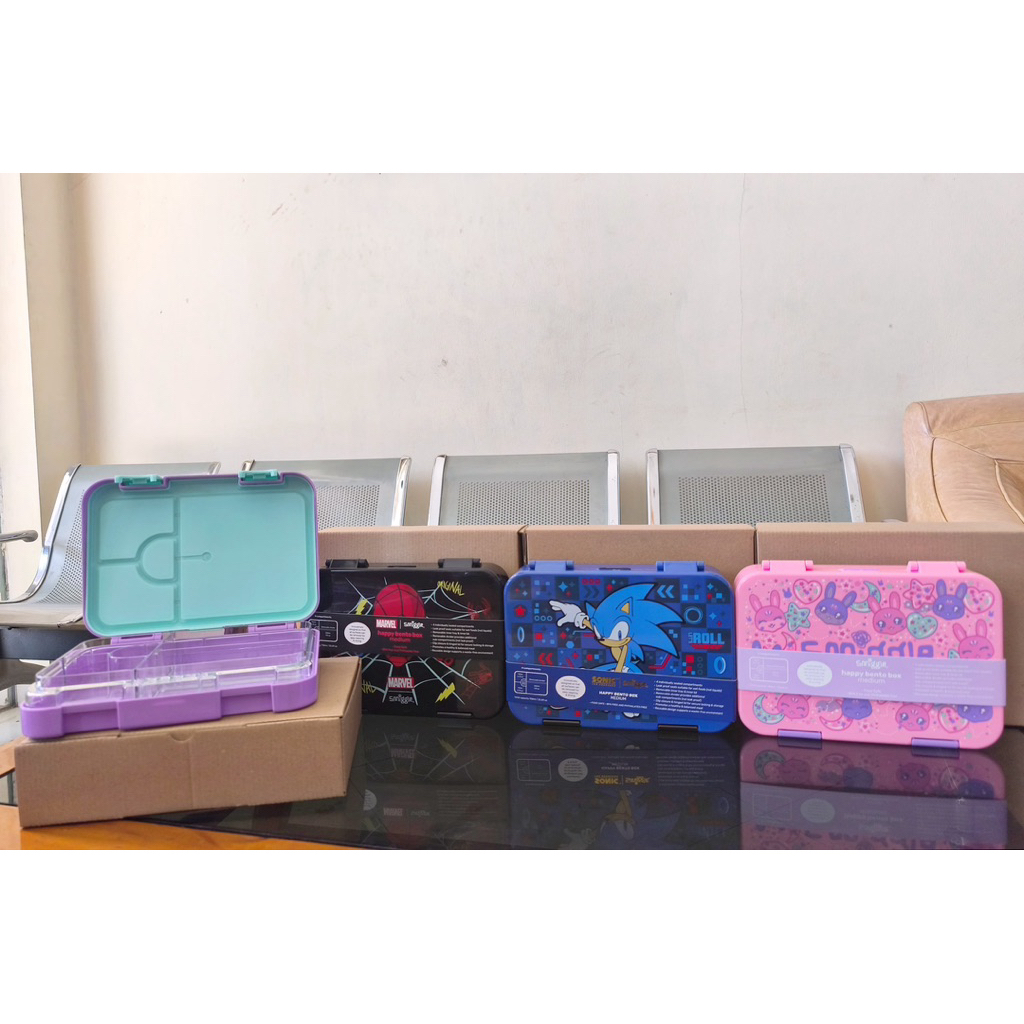 Smiggle bento lunch box medium size