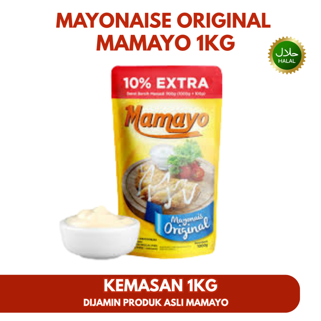 

Mamayo Mayonaise Original 1000gr