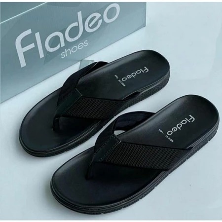 SENDAL COWOK BRENDED FLADEO ORIGINAL / SANDAL PRIA FLADEO ORIGINAL 100 %