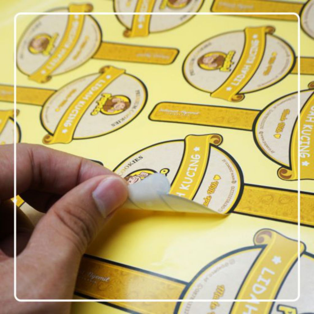 

Custome.id | Custom Sticker Chromo Tinggal Tempel / Label Makanan
