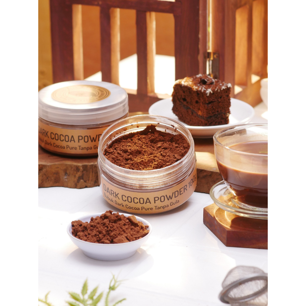 

Bubuk Kakao Murni Ottelone 100g Dark Cocoa Murni Tanpa Campuran untuk Minuman dan Baking