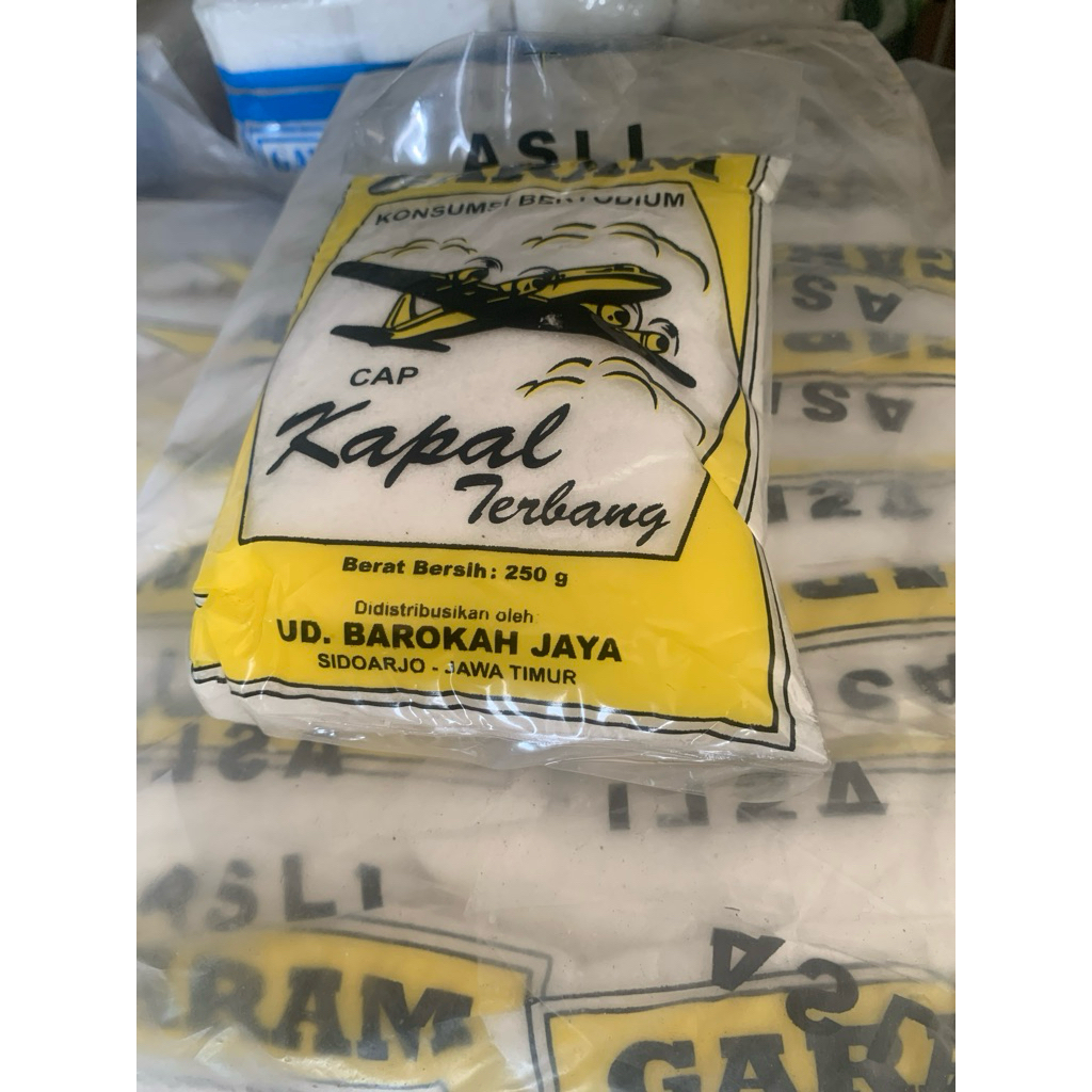 

garam kapal terbang 250g x 20 pcs