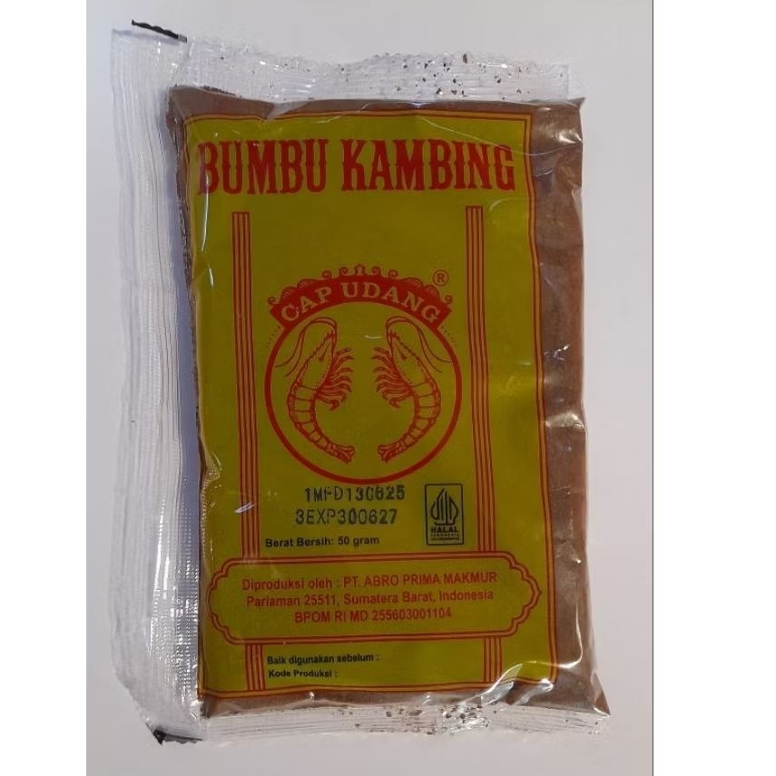 

Bumbu Pemasak Gulai/Kare Kambing Cap Udang
