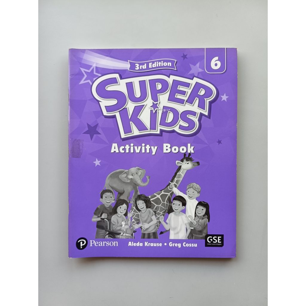 SUPER KIDS ACTIVITY BOOK 6 3RD EDITION PEARSON ORIGINAL