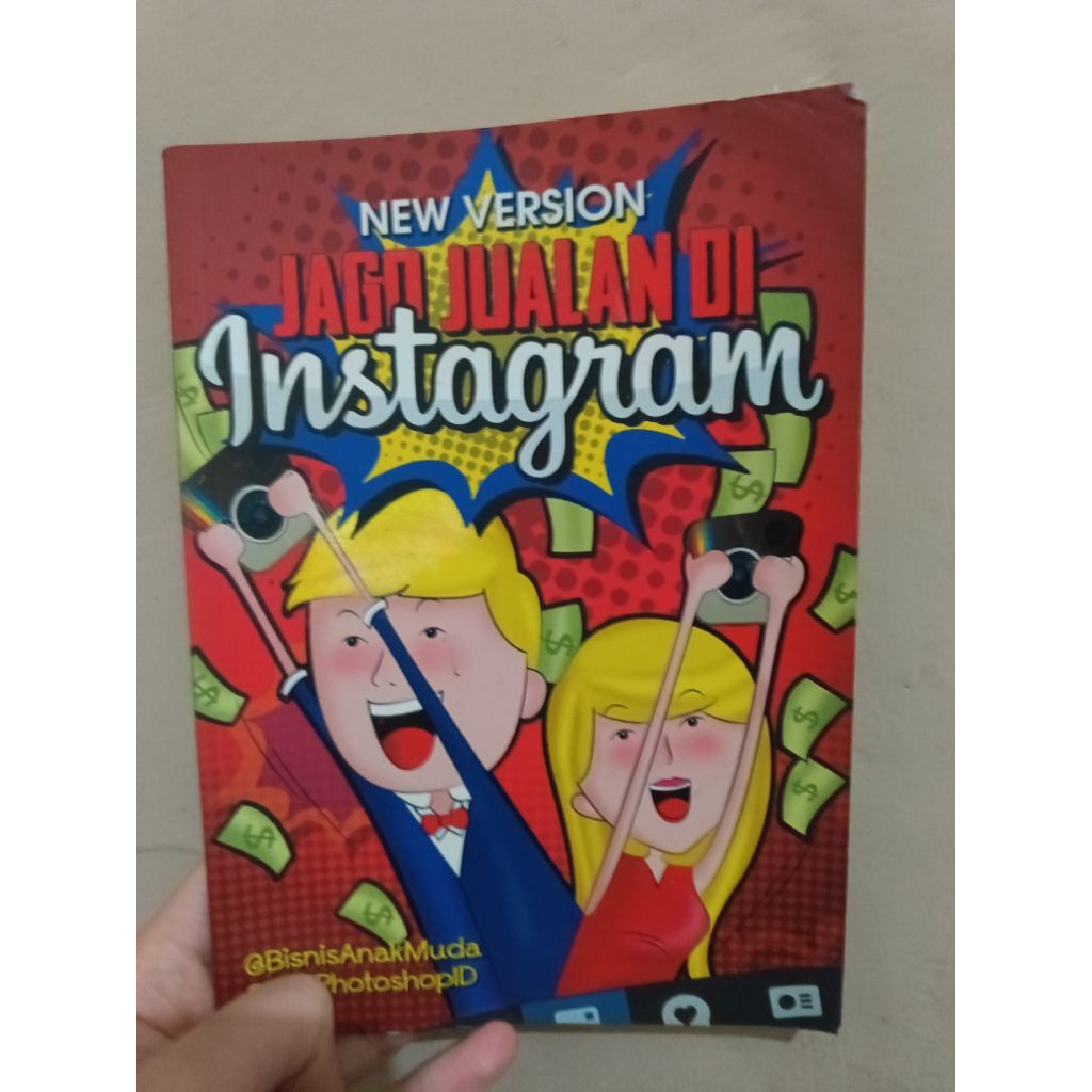 BUKU "JAGO JUALAN DI INSTAGRAM" (bekas)