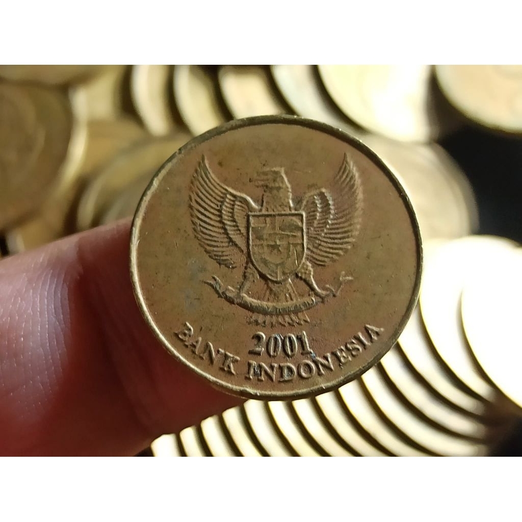 uang kuno koin 500 rupiah melati kecil