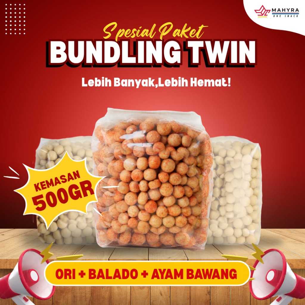 

PROMO SPESIAL HEMAT TERBARU BUNDLING TWIN!! TAHU BULAT MINI F1