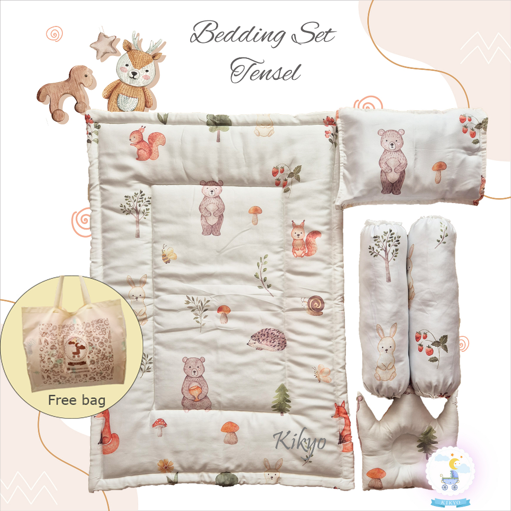 Bedding Set Baby Tensel Autumn Bed Set Bayi Bedcover Set Baby