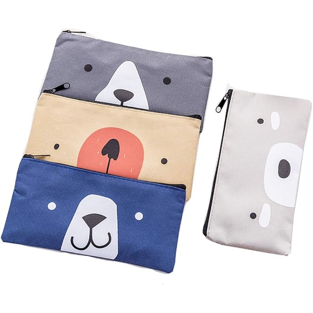 

Tempat Alat Tulis / Pouch Serbaguna / Tempat Make Up / Dompet / Kotak Pensil Pulpen