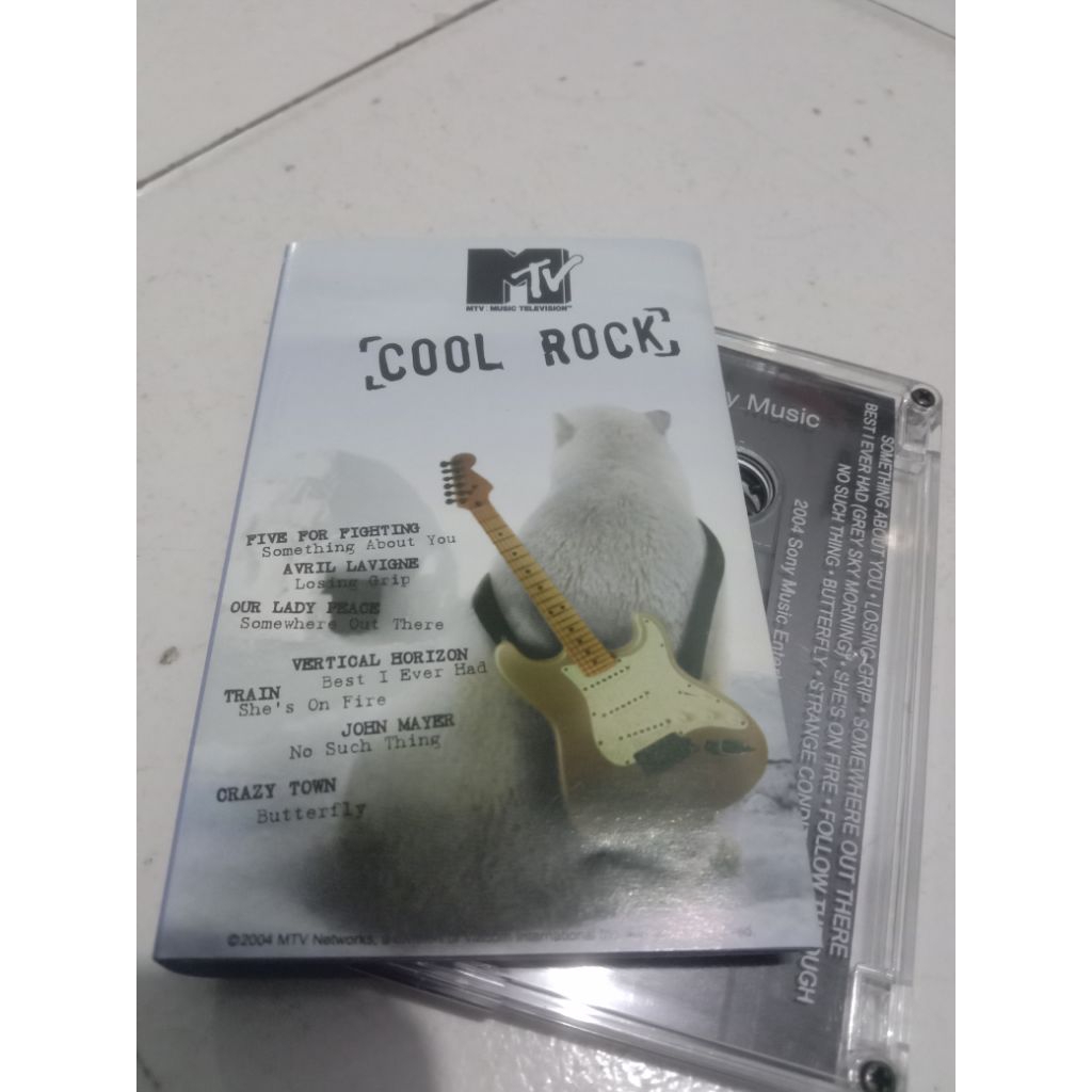 Kaset Pita Kompilasi MTV Cool Rock