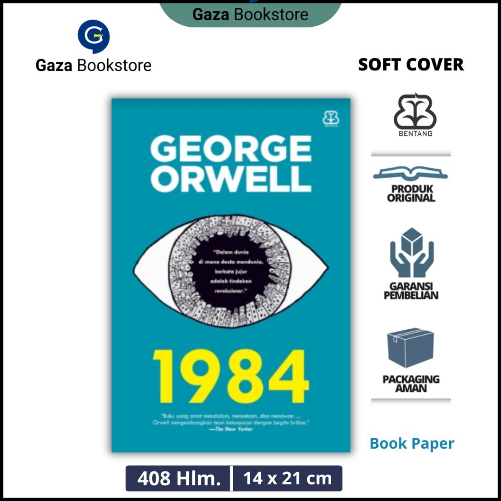 1984 Republish l George Orwell l Bentang Pustaka Mizan